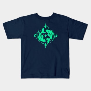 Vintage Pisces Zodiac Symbol // Proud Pisces Horoscope Sign Astrology Kids T-Shirt